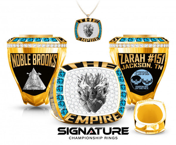 Potentate Class Championship Ring