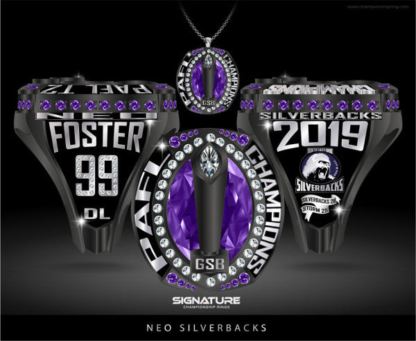 NEO Silverbacks 2019 PAFL Championship Ring
