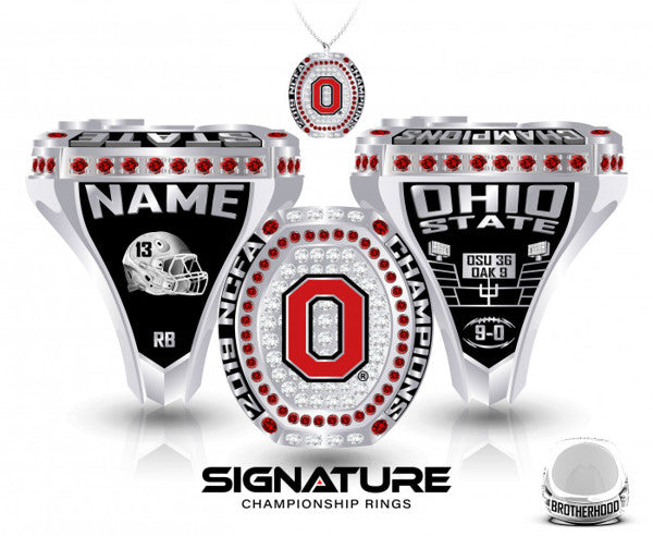 Ohio State Club Football Championship Ring