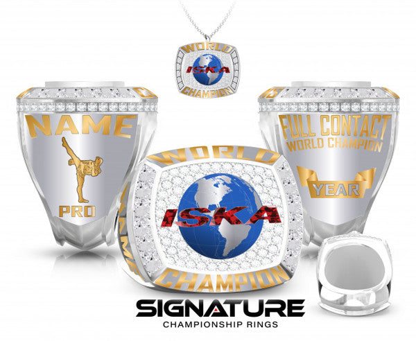 ISKA World Championship Ring