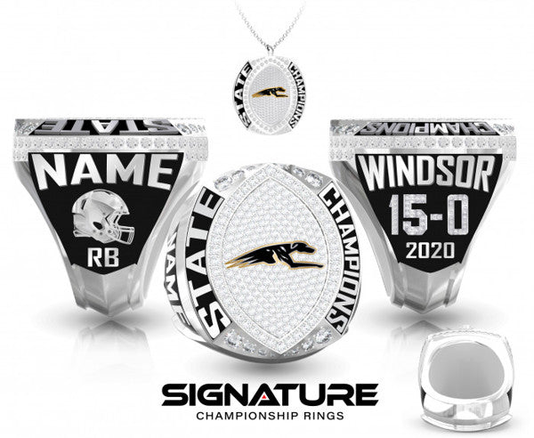 Windsor High School Coach &amp; Staff Championship Ring
