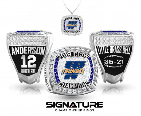 Wheaton College Championship Ring