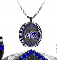 Snowflake High School Pendant