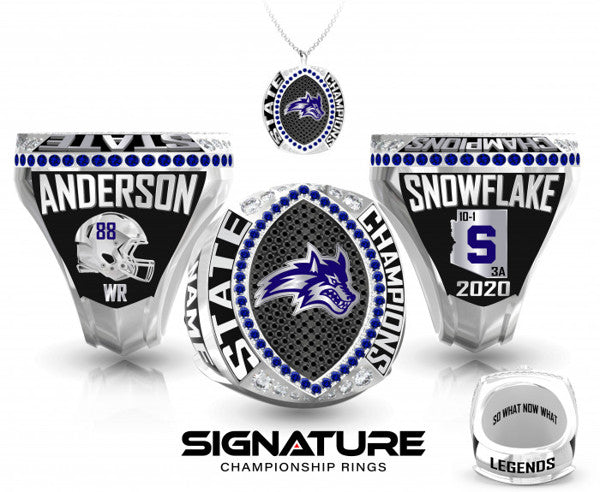 Snowflake High School 2020 Championship Ring