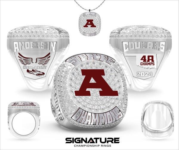 Ada City Schools Track & Field -Coed 2024 Championship Ring