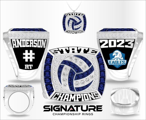 American Leadership Academy High School-Gilbert North Campus Volleyball -Women's 2023 Championship Ring