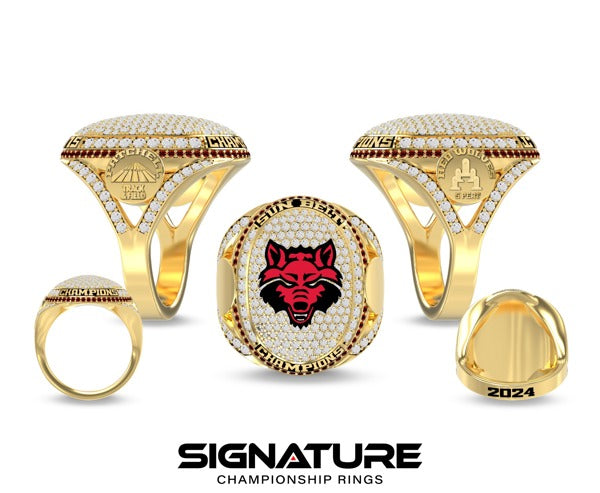 Arkansas State University Track & Field -Coed 2024 Championship Ring