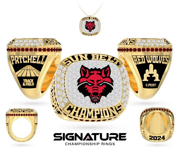 Arkansas State University Track & Field -Coed 2024 Championship Ring