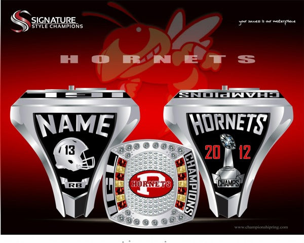 Philadelphia Hornets Football 2012 Championship Ring