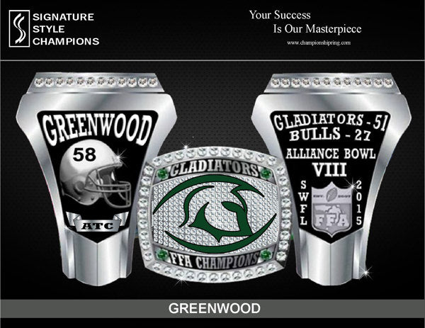 FFA Gladiators Championship Ring