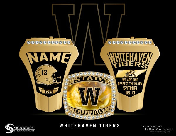Whitehaven Football 2016 Championship Ring