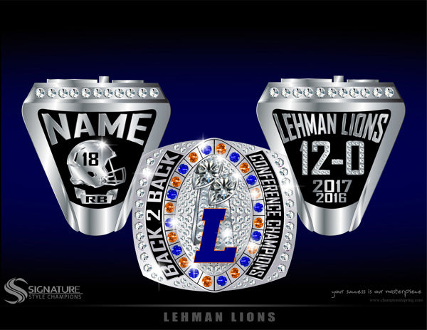 2016-2017 Lehman College Championship Ring