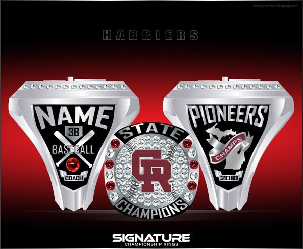 GR Pioneers Baseball 2018 Championship Ring