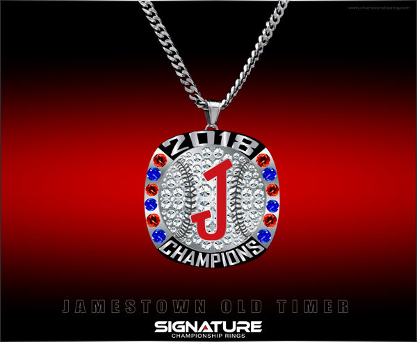 Jamestown Old Timers Baseball Pendant