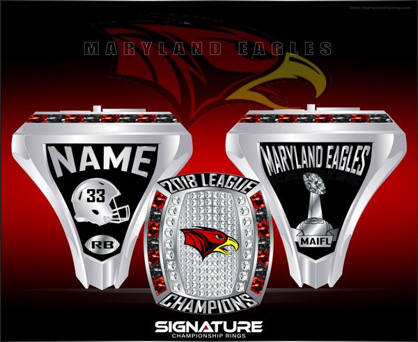 Maryland Eagles Championship Ring