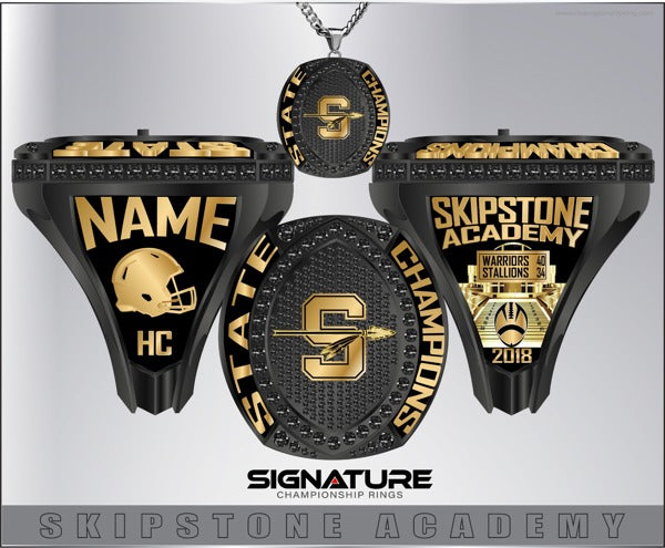 Skipstone Football 2023 Championship Ring