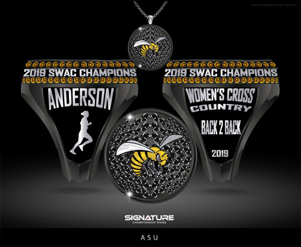 ASU Women's Cross Country Pendant