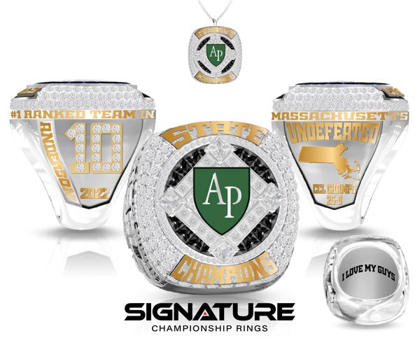 Austin Preparatory School Championship Ring