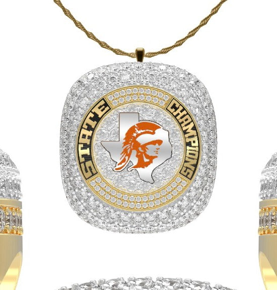 A.C. Jones High School Powerlifting 2024 Pendant