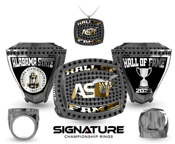 Alabama State University Hall of Fame 2023 Championship Ring