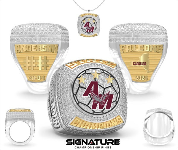 Albertus Magnus High School Soccer -Women's 2024 Championship Ring