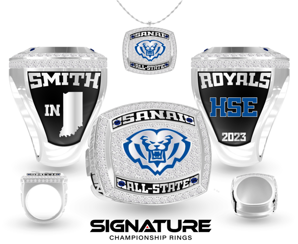 Hamilton Southeastern High School Cheer 2023 All-State Championship Ring