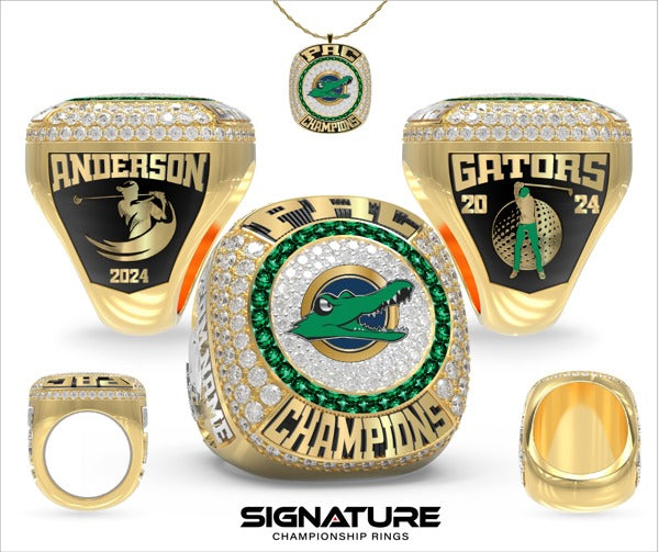 Allegheny College Golf -Men's 2024 Championship Ring