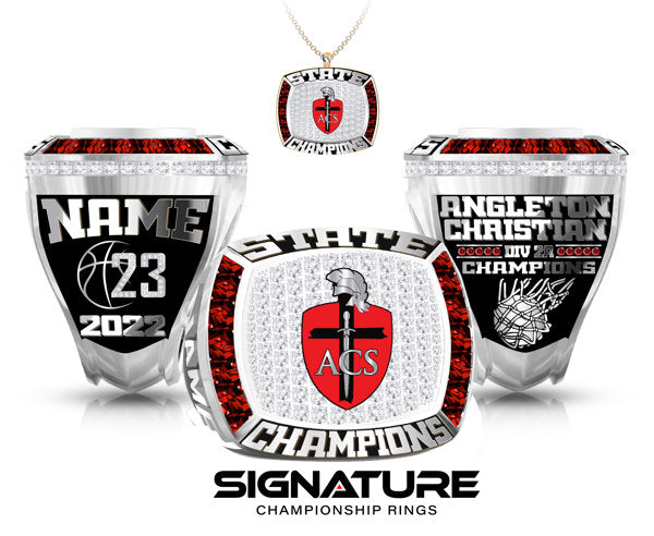 ANGLETON CHRISTIAN SCHOOL Championship Ring