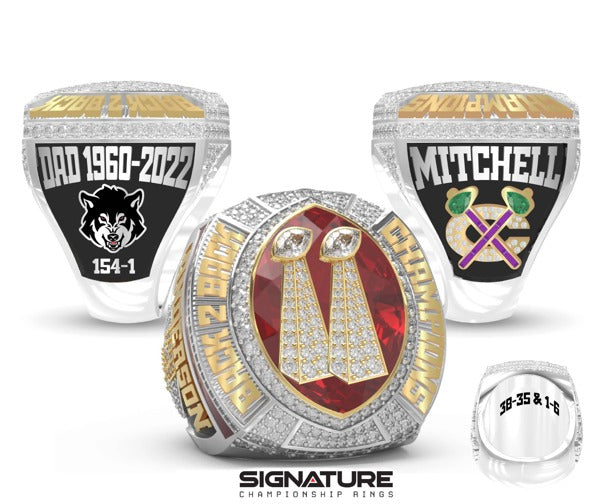 Tom Gravy Football 2025 Championship Ring