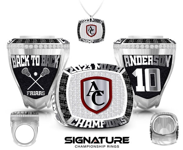 Archbishop Curley High School Lacrosse -Men's 2023 Championship Ring