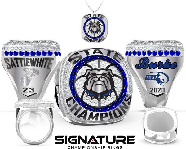 Jeremiah E. Burke High School Championship Ring