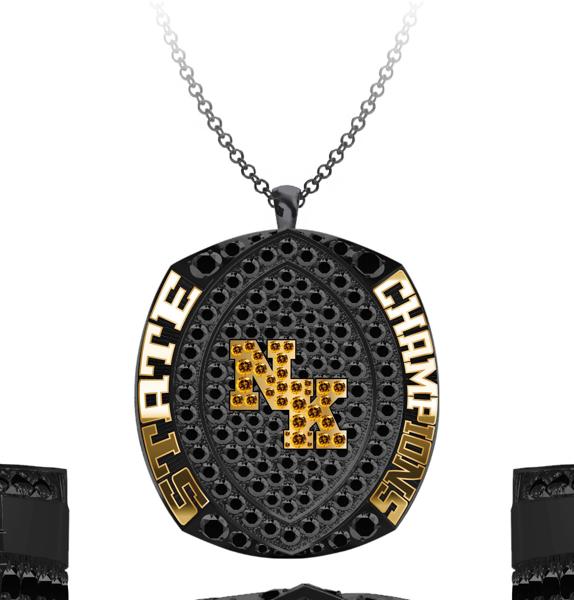 North Kingstown Football Pendant