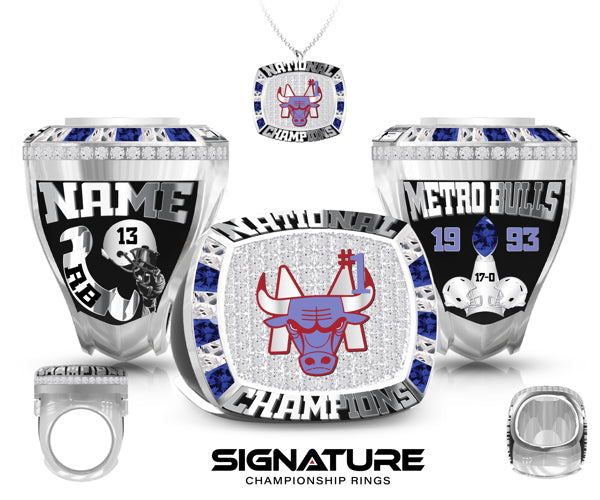 Metro Bulls 1993 Championship Ring