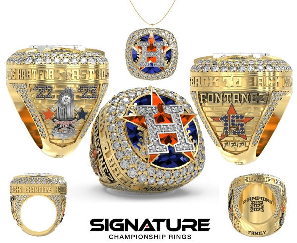 Hartford Astros OldTimers Baseball Baseball 2023 Championship Ring