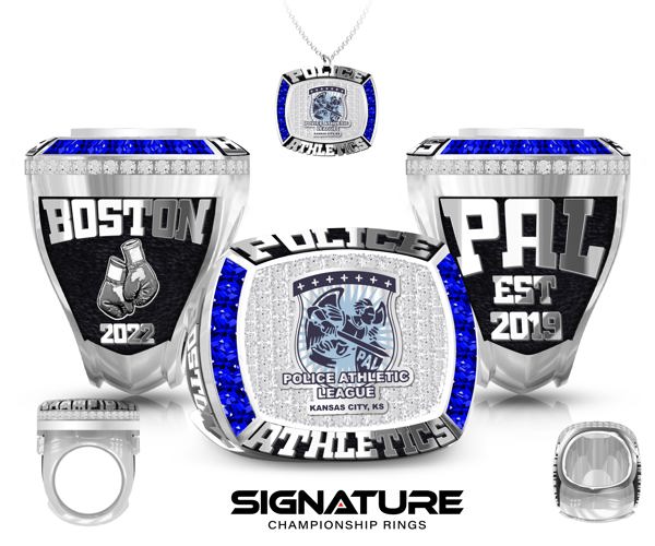 Police Athletic Academy Boston Ring