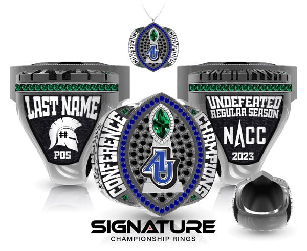 Aurora University Football 2023 Championship Ring