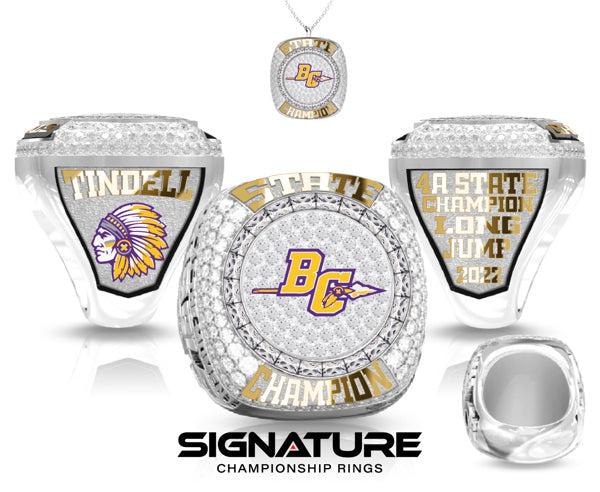 Bibb County High School - Long Jump Championship Ring