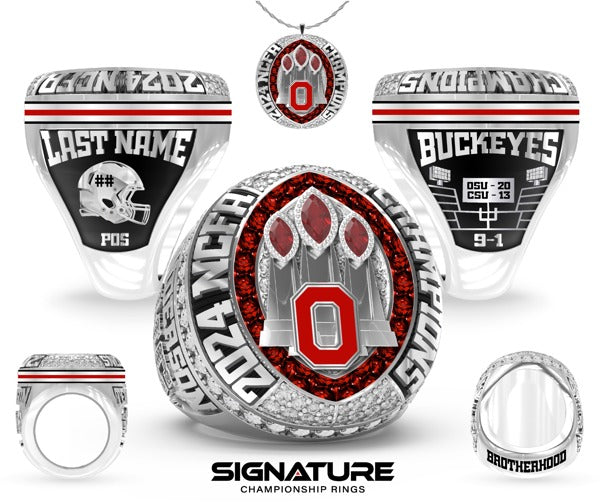 Ohio State Club Football Football 2024 Championship Ring