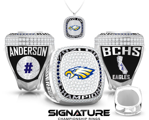Bakersfield Christian High School Championship Ring