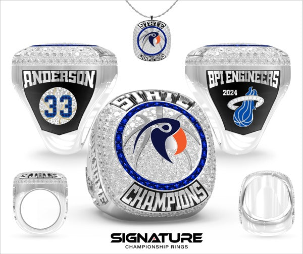 Baltimore Polytechnic Institute Basketball -Women's 2024 Championship Ring