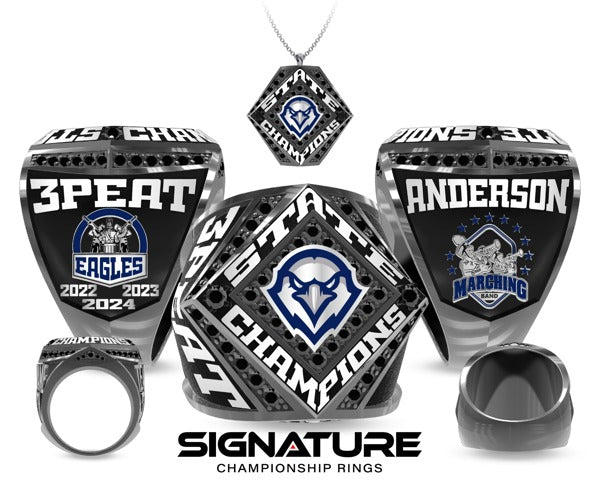 The Baptist Preparatory Upper School Band 2024 Championship Ring