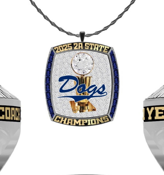 Bay Springs High School OSR Basketball -Men's 2025 Pendant