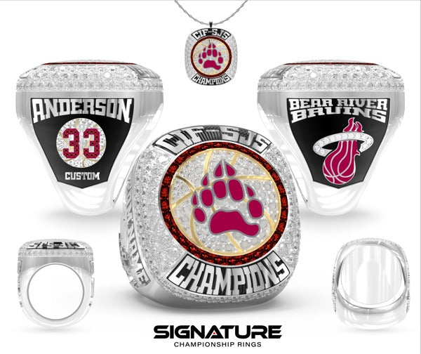 Bear River High School Basketball -Women's 2024 Championship Ring