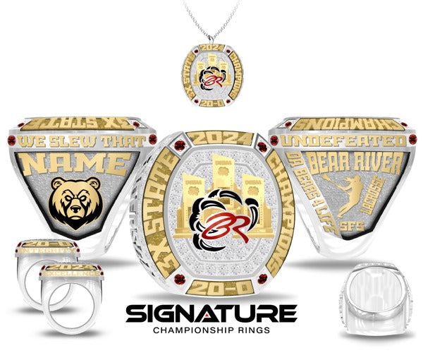 Bear River High School Lacrosse -Women's 2024 Championship Ring