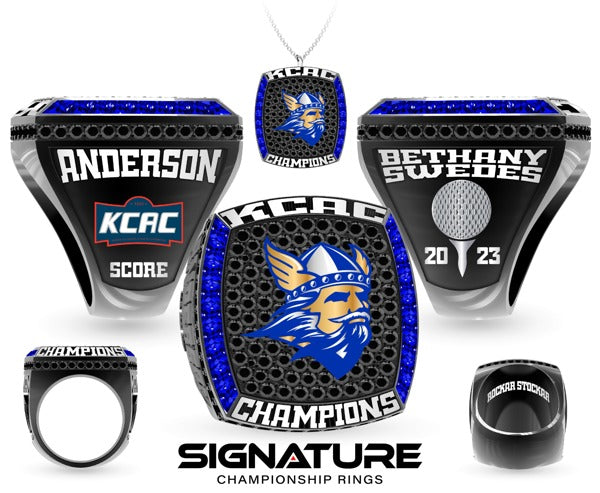 Bethany College Golf -Women's 2023 Championship Ring