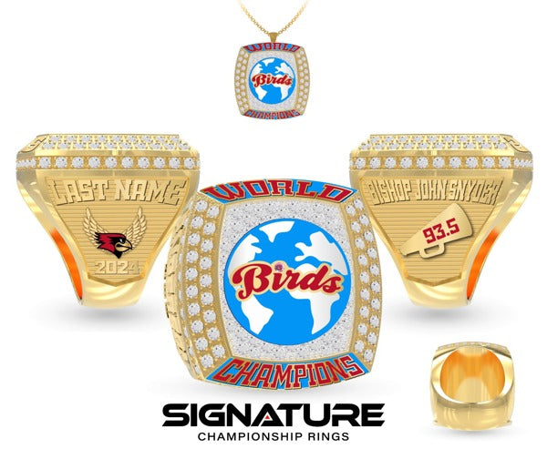 Bishop John Snyder High School Cheer 2024 Championship Ring