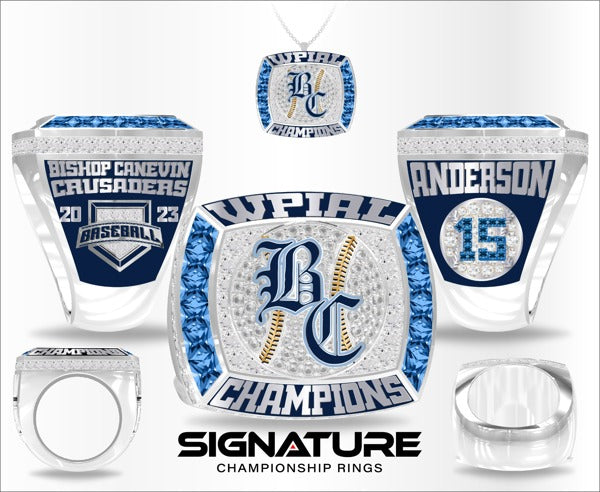 Bishop Canevin High School Baseball 2023 Championship Ring