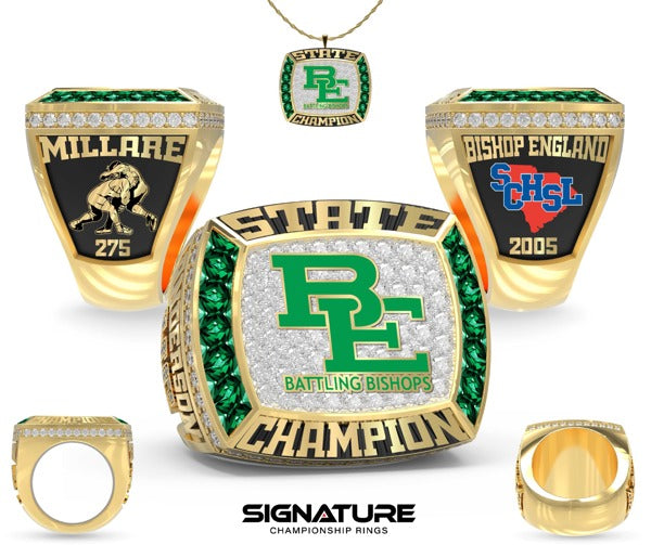 Bishop England High School  Wrestling 2005 Championship Ring