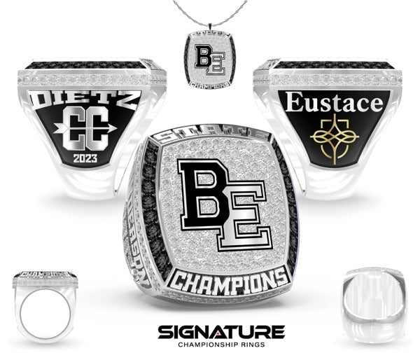 Bishop Eustace Preparatory School Cross Country -Men's 2023 Championship Ring