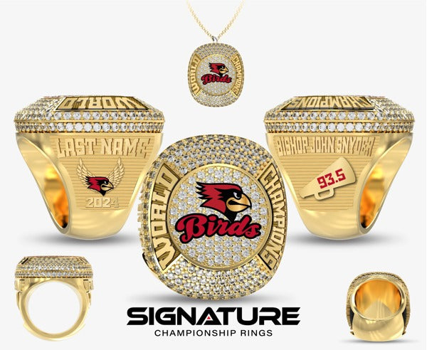 Bishop John Snyder High School Cheer 2024 Championship Ring
